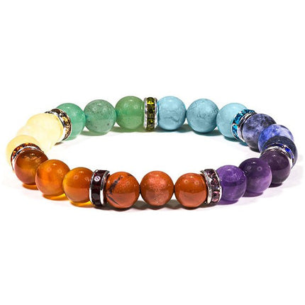 Kralen armband 7 Chakra's - Lucky Touch - Bedankjes & Cadeautjes