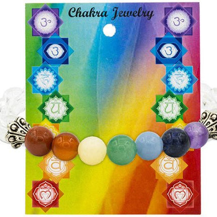 Kralen armband Chakra Bergkristal - Lucky Touch - Bedankjes & Cadeautjes