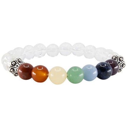 Kralen armband Chakra Bergkristal - Lucky Touch - Bedankjes & Cadeautjes