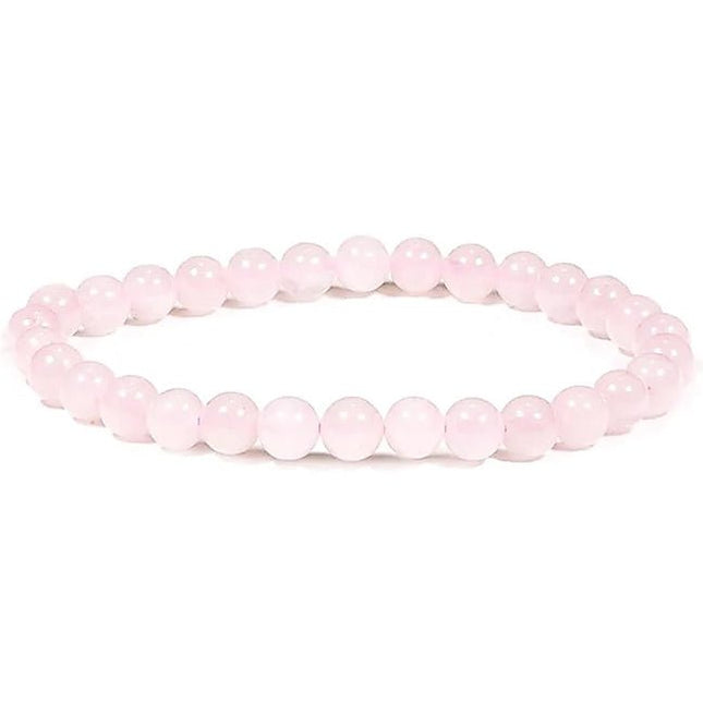 Kralen armband Rozenkwarts fijn - Lucky Touch - Bedankjes & Cadeautjes