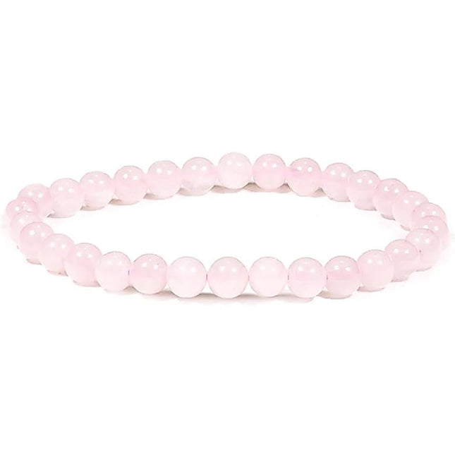 Kralen armband Rozenkwarts fijn