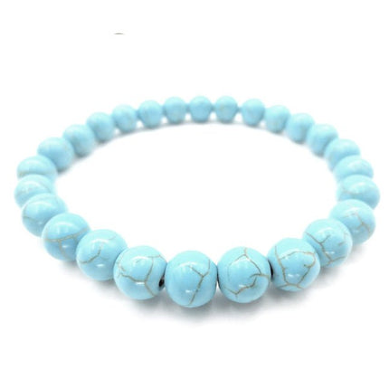 Kralen armband Turkoois - Lucky Touch - Bedankjes & Cadeautjes