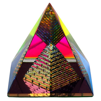 Kristalglas Piramide in Piramide - Lucky Touch - Bedankjes & Cadeautjes