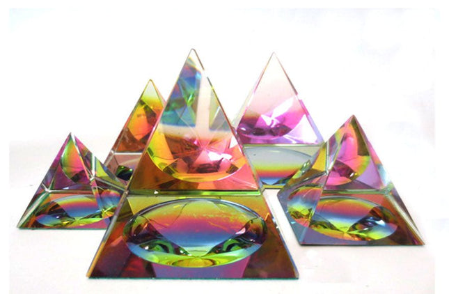 Kristalglas Piramide Optica - Lucky Touch - Bedankjes & Cadeautjes