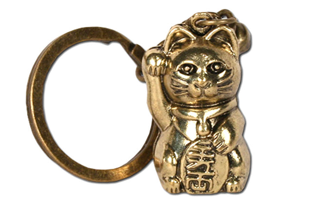 Lucky Cat sleutelhanger belletje