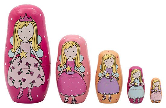 Matroesjka 5 - delig - Elfen design - Lucky Touch - Bedankjes & Cadeautjes