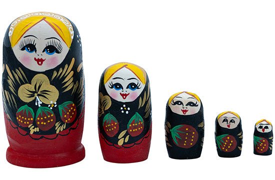 Matroesjka 5 - delig - Traditioneel design - Lucky Touch - Bedankjes & Cadeautjes