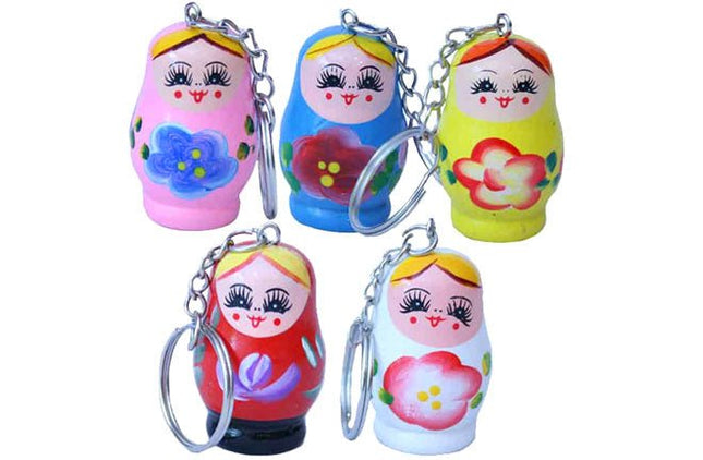 Matroesjka Sleutelhanger - Lucky Touch - Bedankjes & Cadeautjes