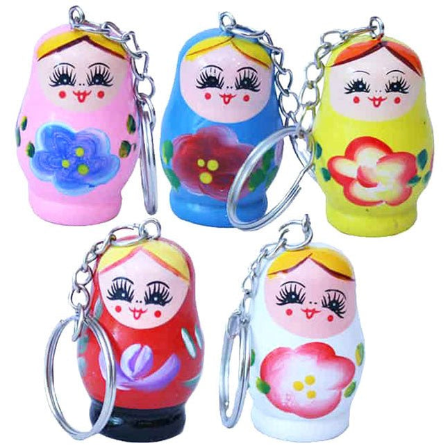 Matroesjka Sleutelhanger - Lucky Touch - Bedankjes & Cadeautjes