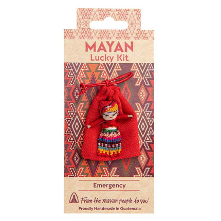 Mayan zorgenpoppetje Emergency - Lucky Touch - Bedankjes & Cadeautjes