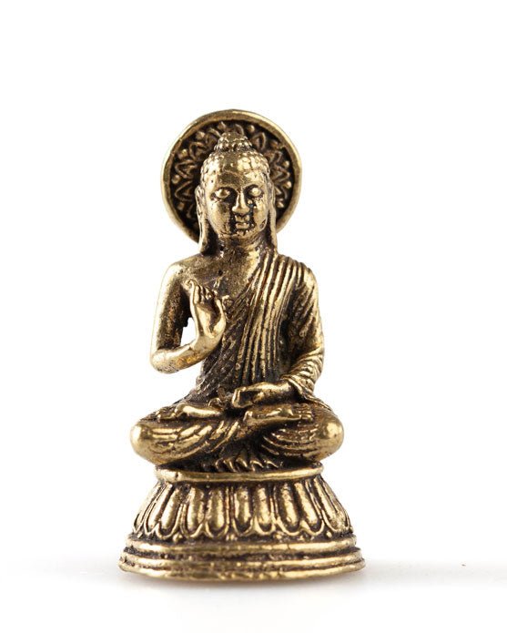 Messing Boeddha Abhaya - Lucky Touch - Bedankjes & Cadeautjes