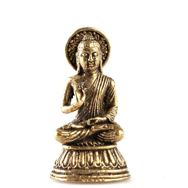 Messing Boeddha Abhaya - Lucky Touch - Bedankjes & Cadeautjes