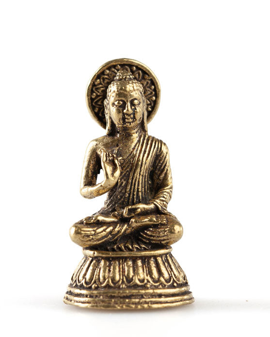 Messing Boeddha Abhaya