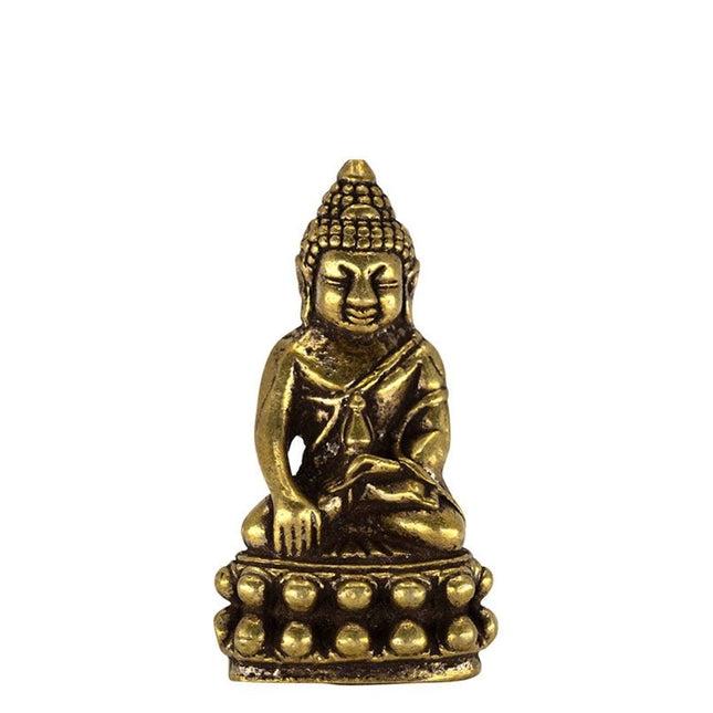 Messing Japanse Boeddha - Lucky Touch - Bedankjes & Cadeautjes