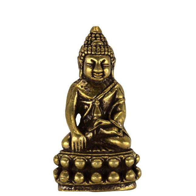 Messing Japanse Boeddha - Lucky Touch - Bedankjes & Cadeautjes