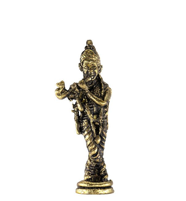 Messing Krishna 001 - Lucky Touch - Bedankjes & Cadeautjes