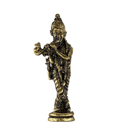 Messing Krishna 001 - Lucky Touch - Bedankjes & Cadeautjes