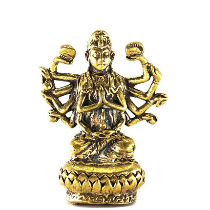 Messing Kwan Yin 001 - Lucky Touch - Bedankjes & Cadeautjes