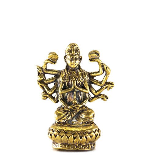 Messing Kwan Yin 001 - Lucky Touch - Bedankjes & Cadeautjes