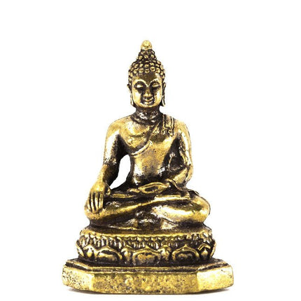 Messing Thaise Boeddha - Lucky Touch - Bedankjes & Cadeautjes