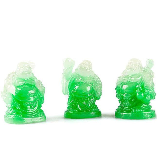 Mini Boeddha jade (3cm) - Lucky Touch - Bedankjes & Cadeautjes