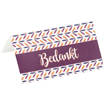 Mini kaartje Bedankt - Lucky Touch - Bedankjes & Cadeautjes