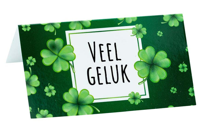 Mini kaartje Veel Geluk