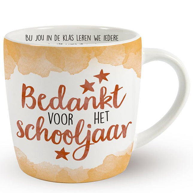 Mok - Bedankt voor het Schooljaar - Luckytouch.nl