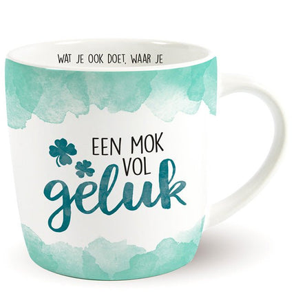 Mok vol geluk - Lucky Touch - Bedankjes & Cadeautjes