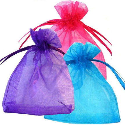 Organza zakjes 17 x 23 cm - Lucky Touch - Bedankjes & Cadeautjes
