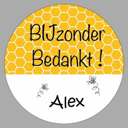 Persoonlijk bedankje Bijzonder bedankt - Luckytouch.nl