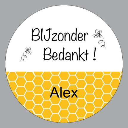 Persoonlijk bedankje Bijzonder bedankt - Luckytouch.nl