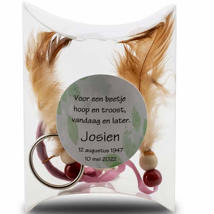 Persoonlijk bedankje Hoop en troost - Luckytouch.nl