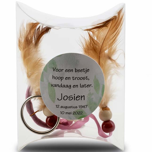 Persoonlijk bedankje Hoop en troost - Luckytouch.nl