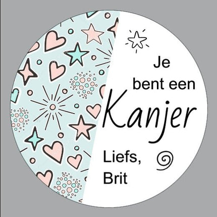 Persoonlijk bedankje Je bent een Kanjer - Luckytouch.nl