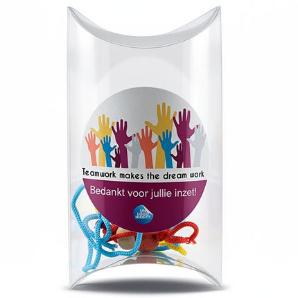Persoonlijk bedankje Teamwork Bedankt - Luckytouch.nl