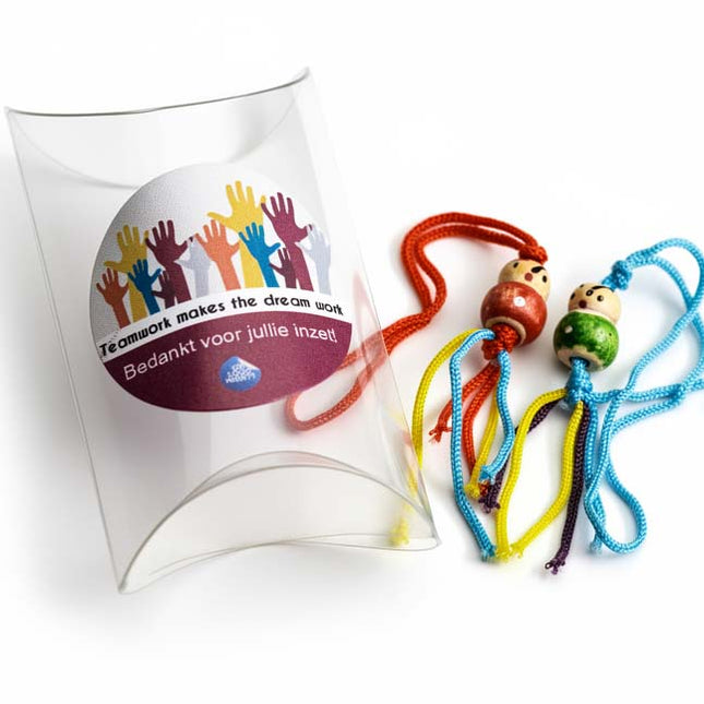 Persoonlijk bedankje Teamwork Bedankt - Luckytouch.nl