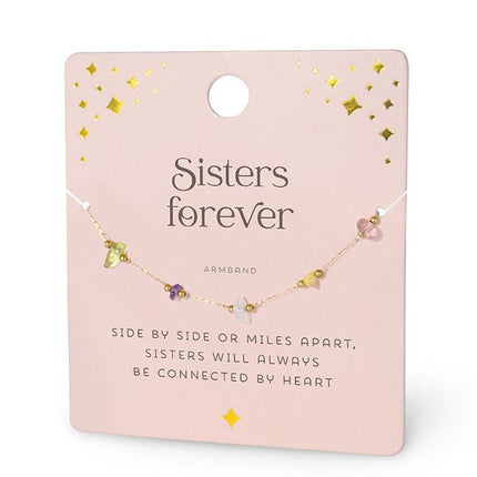 Sisters forever armband - Luckytouch.nl