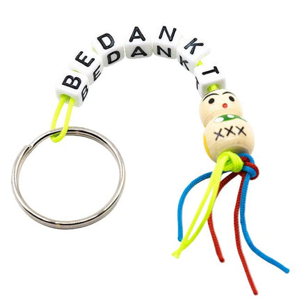 Sleutelhanger Bedankt - Lucky Touch - Bedankjes & Cadeautjes