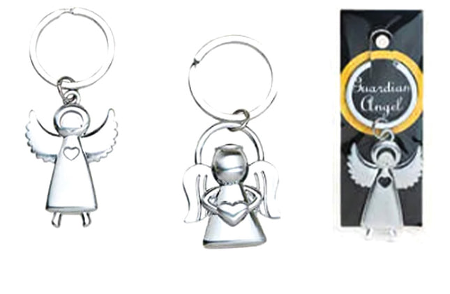 Sleutelhanger Beschermengel metaal