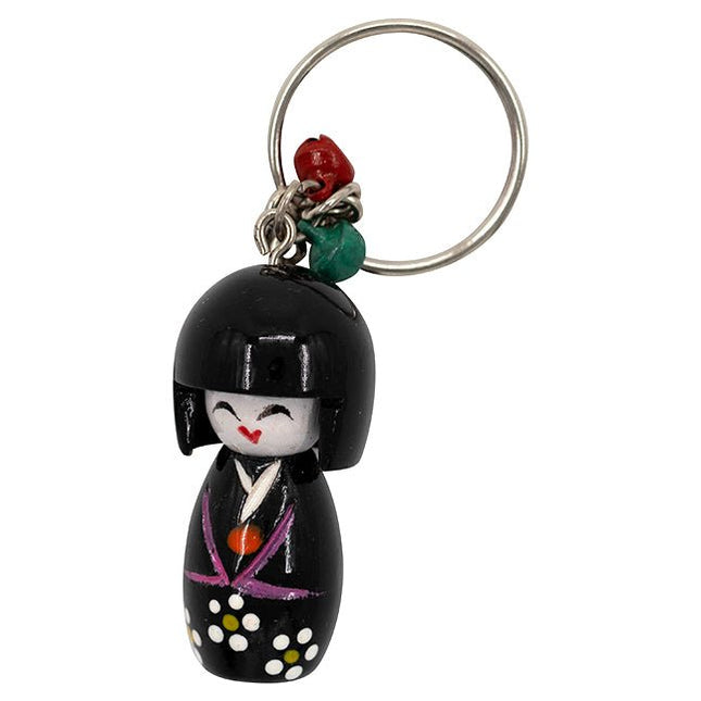 Sleutelhanger Kokeshi - Lucky Touch - Bedankjes & Cadeautjes