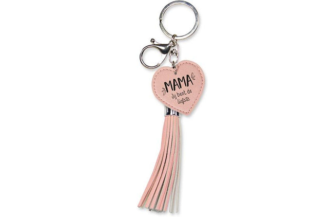 Sleutelhanger Tassel - Liefste Mama - Lucky Touch - Bedankjes & Cadeautjes