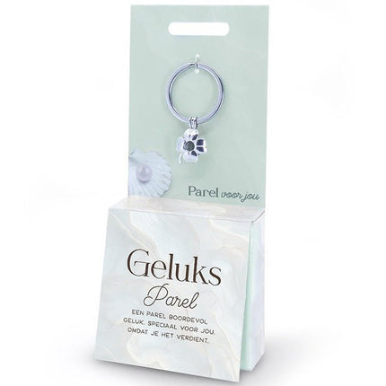 Sleutelhanger Wensparel Geluksparel - Luckytouch.nl