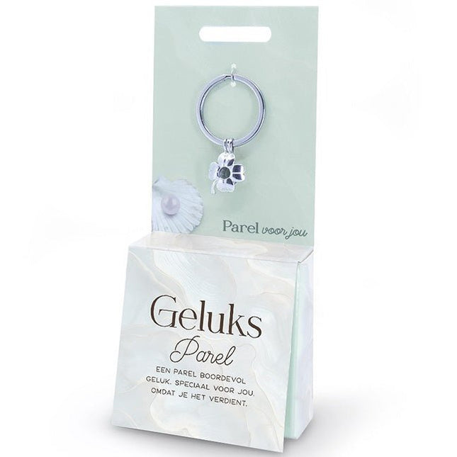 Sleutelhanger Wensparel Geluksparel - Luckytouch.nl
