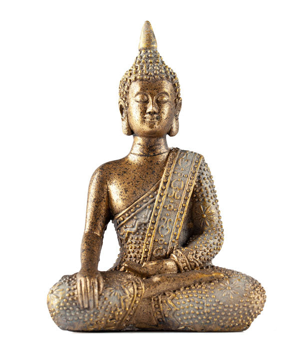 Thaise Boeddha brons (13cm)