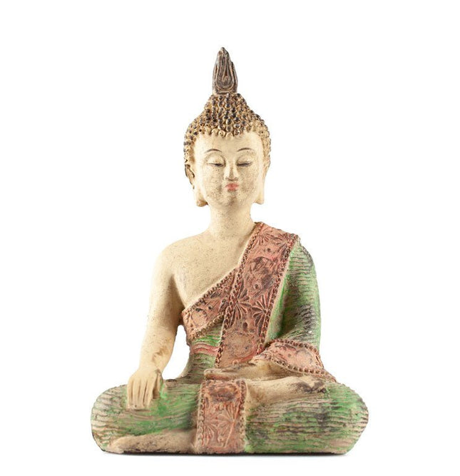 Thaise Boeddha Bhumisparsha (14cm) - Lucky Touch - Bedankjes & Cadeautjes