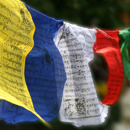 Tibetaanse vlaggetjes (17,5cm)