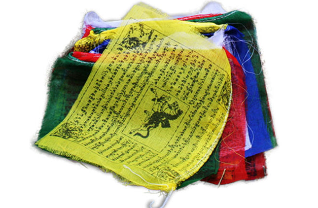 Tibetaanse vlaggetjes (17,5cm)
