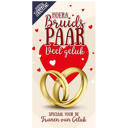 Tissuebox Bruidspaar - Lucky Touch - Bedankjes & Cadeautjes