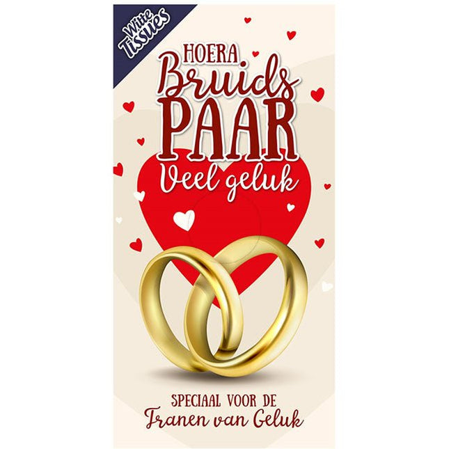 Tissuebox Bruidspaar - Lucky Touch - Bedankjes & Cadeautjes